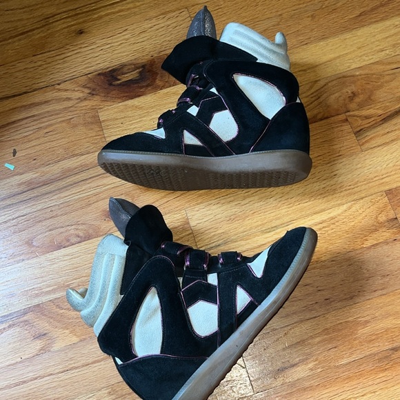 Isabel Marat Beckett bekett platform sneaker wedges RARE COLORWAY - Picture 1 of 5